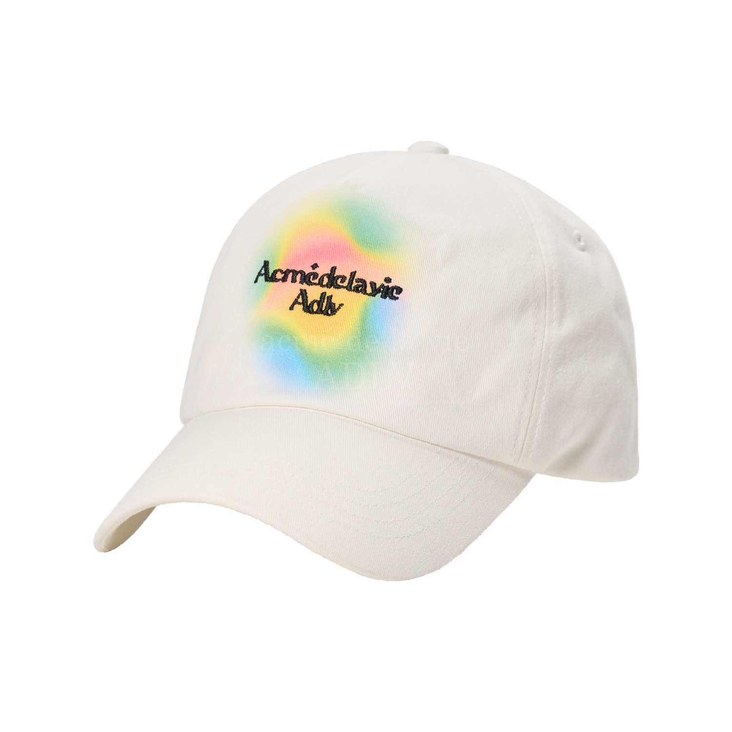 [아크메드라비] RAINBOW GRADATION BALL CAP CREAM